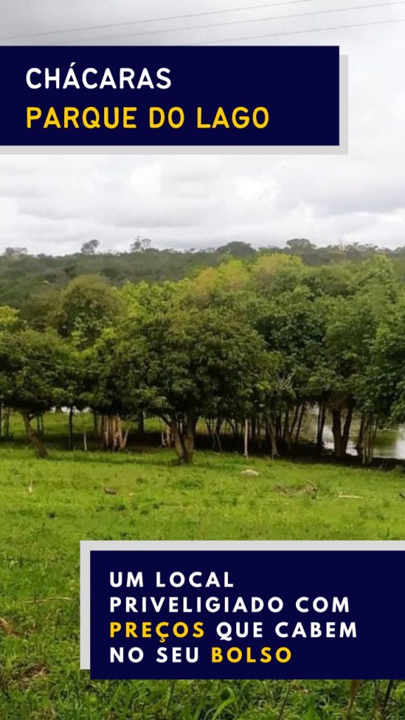 Chácaras à partir de 1000m2 Medindo 20×50 Região do São Domingos