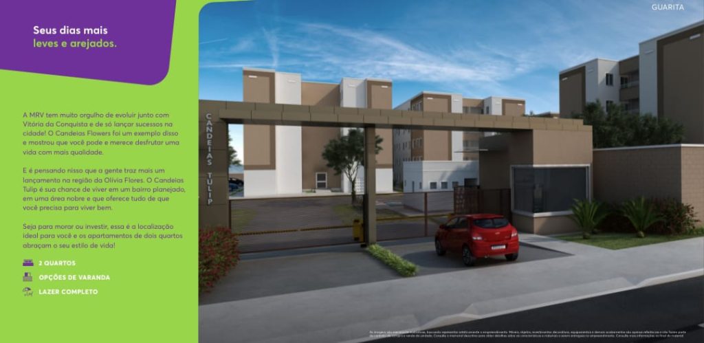 O condomínio residencial Candeias Tulip
